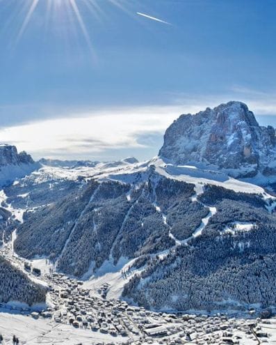 Val Gardena Wolkenstein:
mount taxi